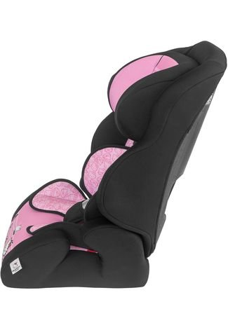 HELLO KITTY KIT4046 Cadeira auto sem Isofix, Grupo 2/3, 15-36 kg, sem cinto  de segurança de cadeira, preto, cor de rosa KIT4046