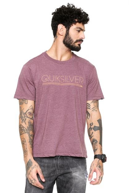 Camiseta Quiksilver Thinmark Thermal Vinho - Marca Quiksilver