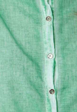 Camisa Dress To Cropped Tie Dye Verde