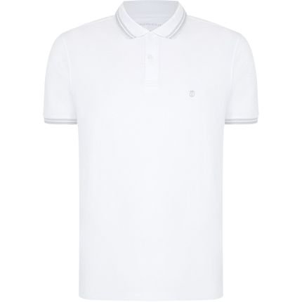 Camisa Polo Individual Basic Comfort Ou24 Branco Masculino - Marca Individual