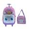 Kit Mochila De Rodinha e Lancheira 47982 - Infantil  Verde - Marca Luxcel