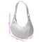 Bolsa Feminina Tiracolo Anna Andrade Bolsa Pequena Meia Lua Casual Moda Blogueira Branco - Marca Anna Andrade