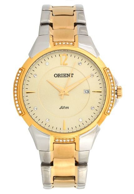 Relógio Orient FTSS1096-C2KS Dourado/Prata - Marca Orient