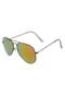 Óculos de Sol FiveBlu Aviador Lente Espelhada Prata/Amarelo - Marca FiveBlu
