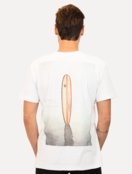 Camiseta Osklen Masculina Slim Rough Longboard Branca - Marca Osklen