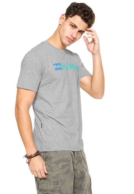 Camiseta Billabong Destination Cinza - Marca Billabong