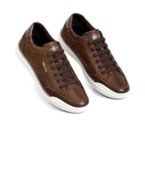 Tênis Ferracini Casual Star 1059 Couro Chocolate Incolor - Marca Ferracini