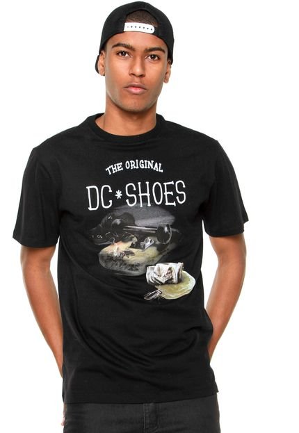 Camiseta DC Shoes Pressed Preta - Marca DC Shoes