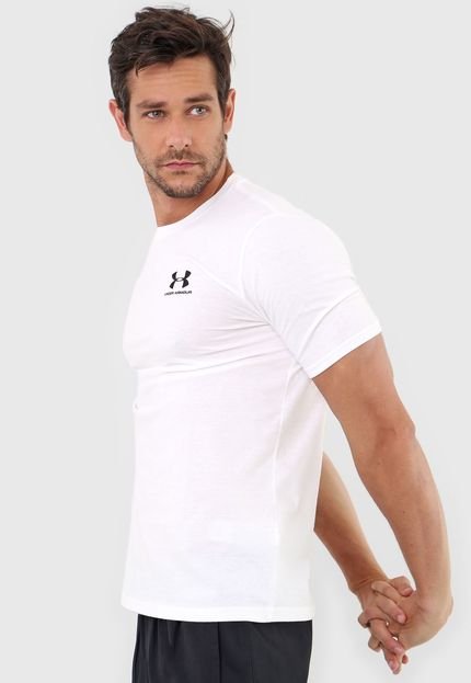 Camiseta Under Armour Sportstyle Left Chest Branca - Marca Under Armour