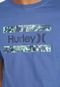 Camiseta Hurley Free Flower Azul - Marca Hurley