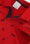 Camisa Polo Malwee Kids Infantil Estampada Vermelha - Marca Malwee Kids