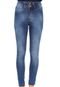 Calça Jeans Mix Jeans Skinny Estonada Azul - Marca Mix Jeans