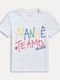 Camiseta Manhe Teamo Reserva Mini Branco - Marca Reserva Mini