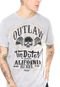 Camiseta Von Dutch Outlaw Cinza - Marca Von Dutch 