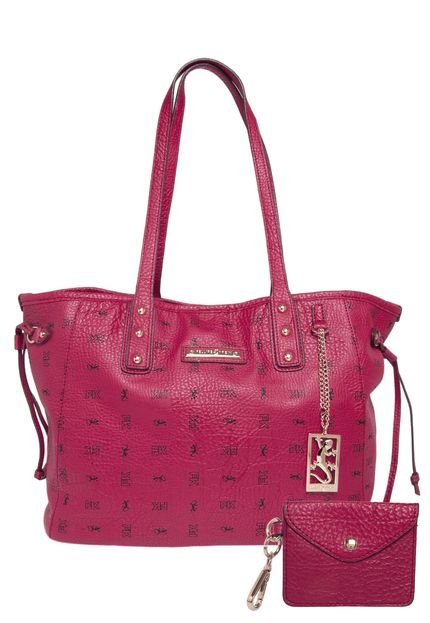 Bolsa Fellipe Krein Logo Rosa - Marca Fellipe Krein