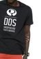 Camiseta Drop Dead Dds Logo Preta - Marca Drop Dead