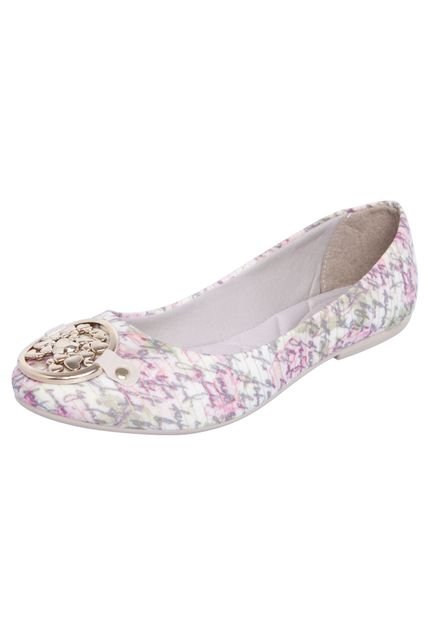 Sapatilha FiveBlu Floral Multicolorida - Marca FiveBlu