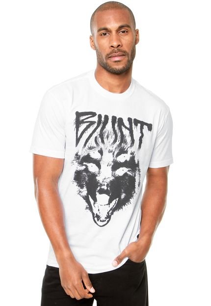 Camiseta Blunt Mad Wolf Branca - Marca Blunt