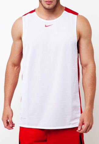 Regata Nike League Sleeveless Dupla Face Branca - Compre Agora