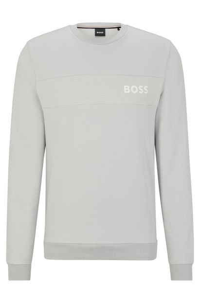 Loungewear BOSS Tracksuit Sweatshirt Cinza Escuro - Marca BOSS
