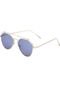 Óculos de Sol Thelure Redondo Azul/Prata - Marca Thelure