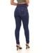 Calça Jeans Skinny Hot Feminina Cintura Alta Cós Largo com Elastico 22712 Escura Consciência - Marca Consciência