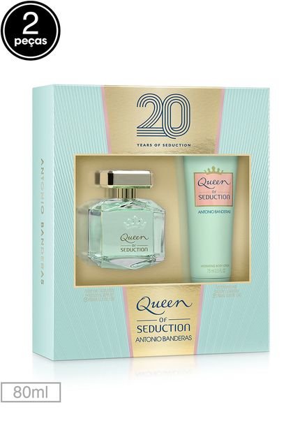 Kit Perfume Queen of Seduction Antonio Banderas 80ml - Marca Antonio Banderas