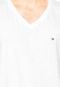 Camiseta Tommy Hilfiger Gola V Branca - Marca Tommy Hilfiger