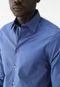 Camisa Ellus Slim Mini Icon Azul - Marca Ellus