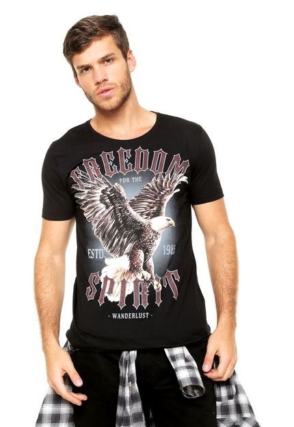 Camiseta Kohmar Freedom Preta - Marca Kohmar