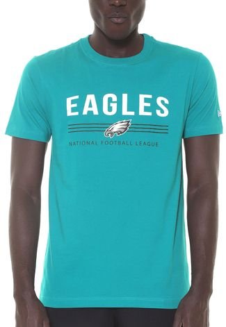 Camiseta New Era Philadelphia Eagles Verde - Compre Agora