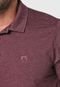 Camisa Polo Mr Kitsch Reta Logo Vinho - Marca MR. KITSCH