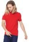 Camisa Polo Colcci Reta Lisa Vermelha - Marca Colcci