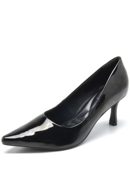 Scarpin Ramarim Verniz Preto - Marca Ramarim