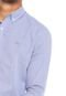 Camisa Lacoste Slim Padronagem Azul - Marca Lacoste