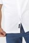 Camisa Aramis Slim Texturizada Branca/Azul - Marca Aramis