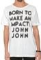 Camiseta John John Born Impact Branca - Marca John John