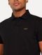 Polo Colcci Masculina Piquet Orange Logo Preta - Marca Colcci