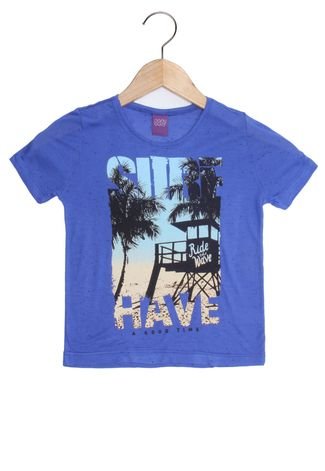 Camiseta Cativa Easy Surf Azul