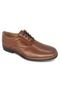 Sapato Social Masculino Conforto Couro Levecomfort Oxford Marrom - Marca Levecomfort