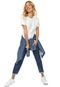 Blusa Calvin Klein Jeans New Year Colors Branca - Marca Calvin Klein Jeans