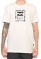 Camiseta Billabong Stacked Stealth Off-White - Marca Billabong