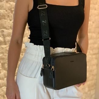 Bolsa tiracolo brizza Arezzo Arezzo Preto