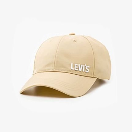 Boné Levi's® Curved Visor - Gold Tab Cap - Marca Levis
