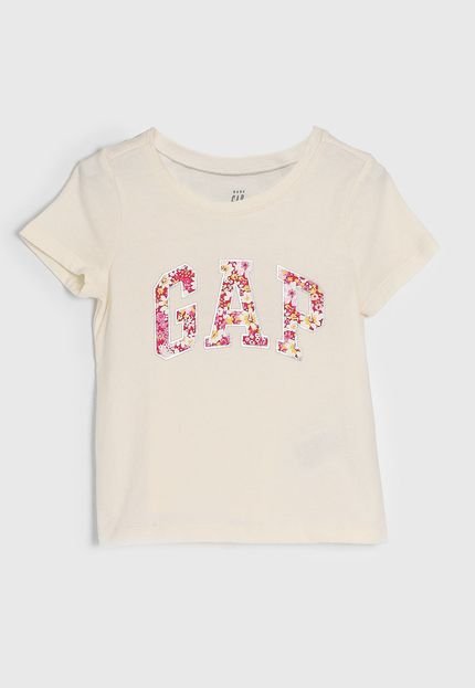 Camiseta GAP Logo Bege - Marca GAP