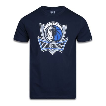 Camiseta New Era Regular Dallas Mavericks Marinho - Marca New Era