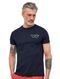 Camiseta Tommy Hilfiger Masculina Regular Brand Love Small Logo Azul Marinho - Marca Tommy Hilfiger