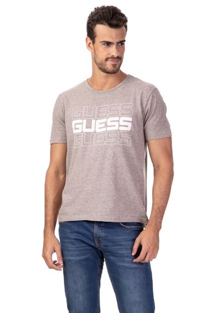 T-Shirt Logo Vazado Guess - Marca Guess