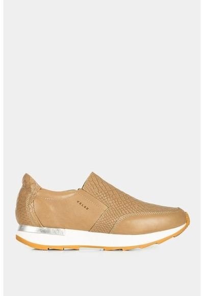 Mocasines Plataforma Zipa De Cuero Para Mujer Placa Serpiente