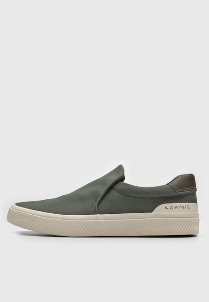 Slip On Aramis Daily Slip Canvas Verde - Marca Aramis